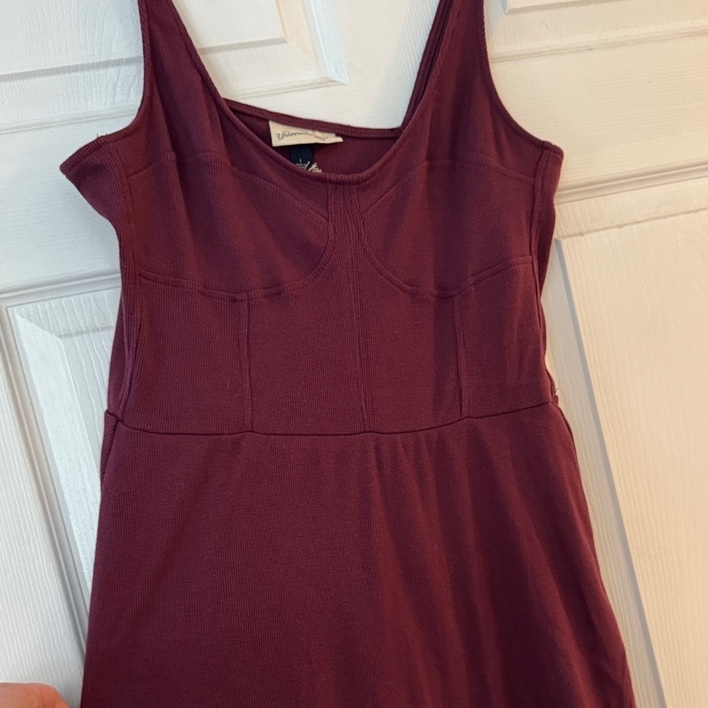 Universal Thread Deep Red Mini Dress - Picture 4 of 4